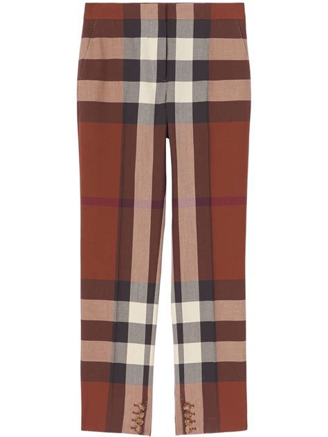 karierte burberry hose|Burberry Karierte Hose .